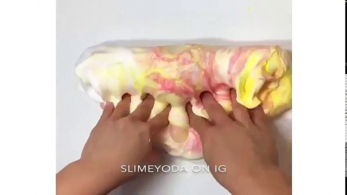 CLAY SLIME MIXING - Most Satisfying Slime ASMR Video compilation !!