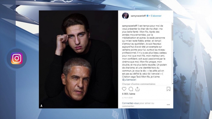 Samy Naceri présente son fils comédien sur Instagram