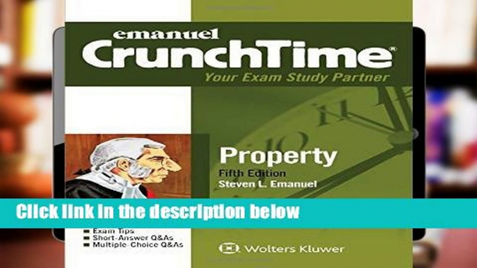 D.O.W.N.L.O.A.D [P.D.F] Emanuel Crunchtime for Property [A.U.D.I.O.B.O.O.K]