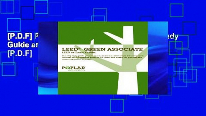 [P.D.F] Poplar LEED v4 Green Associate Study Guide and 100 Question Practice Test [P.D.F]