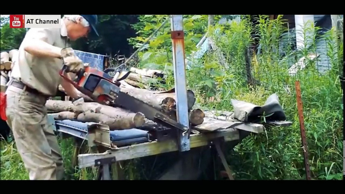 Amazing Homemade Inventions 2018 #8 - Homemade Modern Wood Cutting Chainsaw Machines (Part 2)