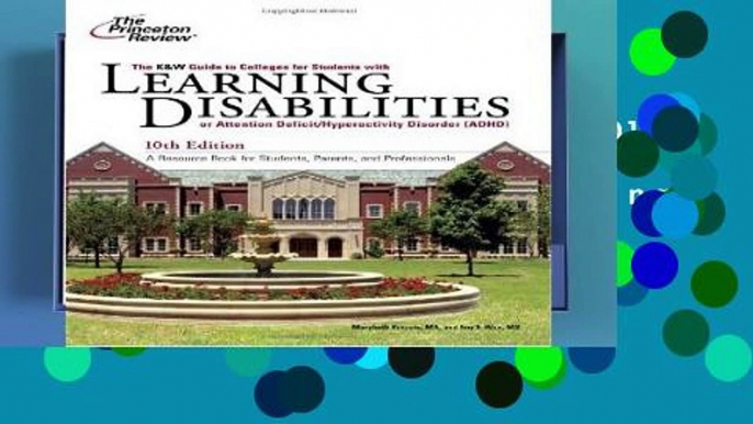 F.R.E.E [D.O.W.N.L.O.A.D] K w Guide to Colleges for Students with Learning Disabilities, 10th