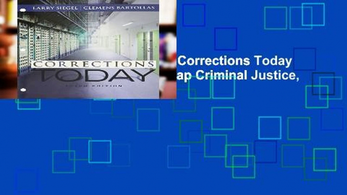 F.R.E.E [D.O.W.N.L.O.A.D] Corrections Today + Lms Integrated for Mindtap Criminal Justice, 1 Term