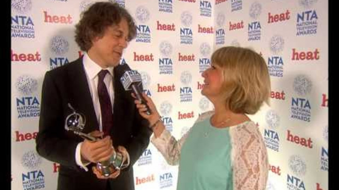 NTA's: Alan Davies side of stage