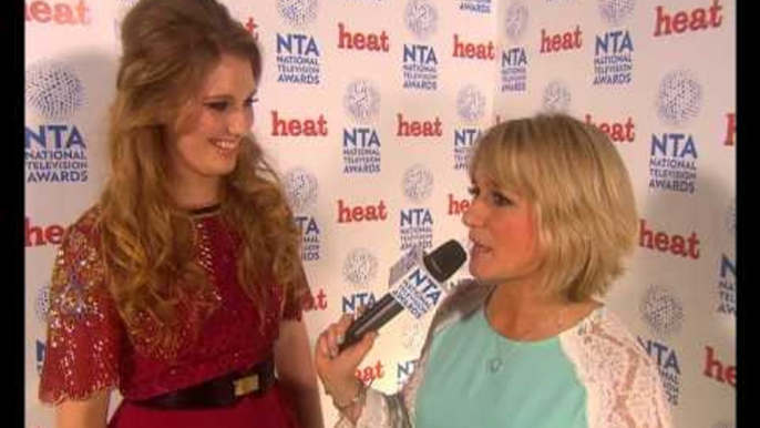 NTA's: Ella Henderson side of stage