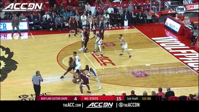 Maryland Eastern-Shore vs. NC State Basketball Highlights (2018-19)