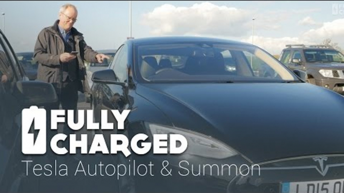 Tesla Autopilot - Summon | Fully Charged