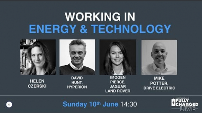 Working in Energy & Technology | Fully Charged Live 2018 Talk 16