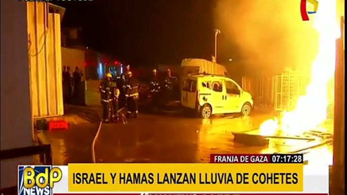 Israel y Hamás se enfrentan en la mayor escalada bélica en la Franja de Gaza