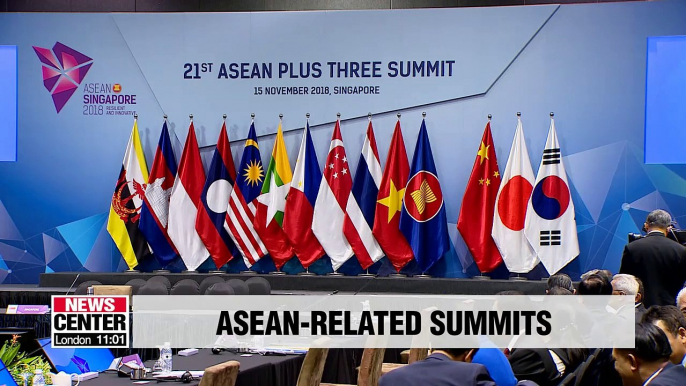 ASEAN summits: President Moon calls for cooperation for peace and prosperity