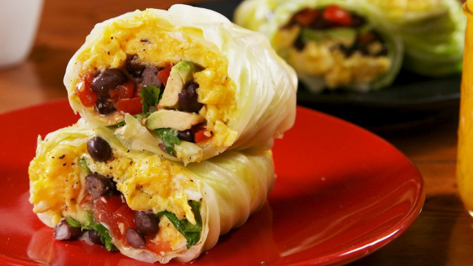 We're ALL OVER These Low Carb Breakfast Burritos