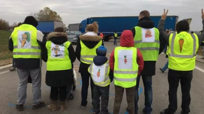 Christelle, gilet jaune dans le Doubs : "C'est aussi pour nos enfants qu'on est là"