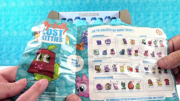 Itty Bitty Lost Kitties Series 2 Full Case Unboxing Blind Bag Toy Review _ PSToyReviews