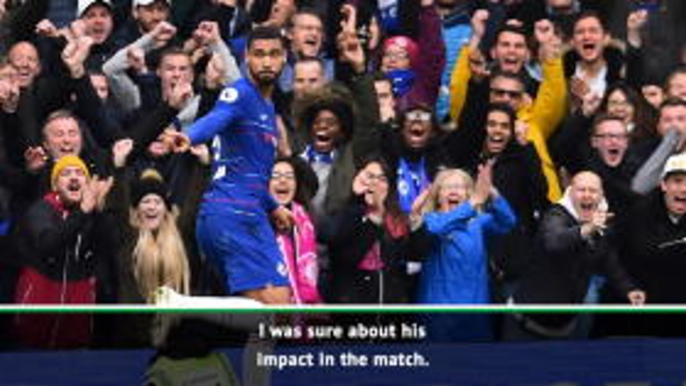 Loftus-Cheek solving problems for me - Sarri