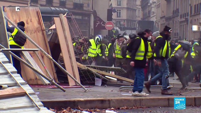 France "Yellow Vest" protests: Take a look back at a weekend of violent clashes