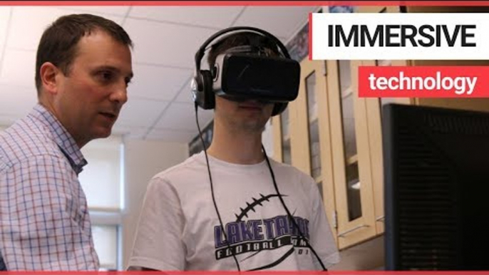 Letting students swim through coral reefs via virtual reality makes global warming "real" | SWNS TV