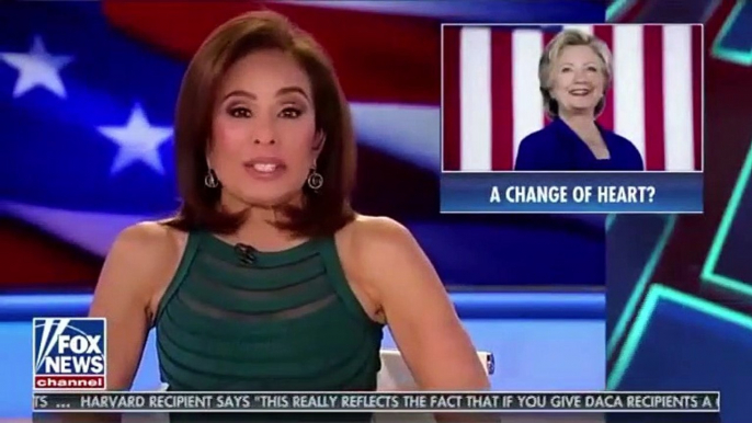 Jeanine Pirro Slams Hillary Clinton For 'Stunning Reversal' On Migration