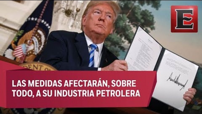 Estados Unidos restablece las sanciones a Irán; pacto nuclear