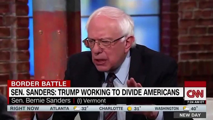 Bernie Sanders Slams Trump: 'He Is Trying To Divide The American People Up'