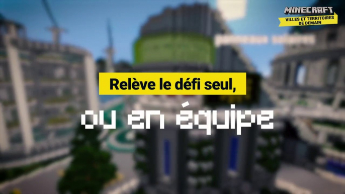 Jeu concours Minecraft - Villes et territoires de demain