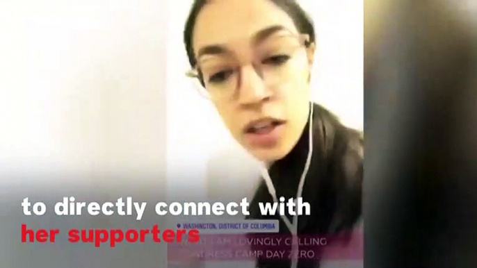 Alexandria Ocasio-Cortez Instagram Her Congressional Orientation Experience