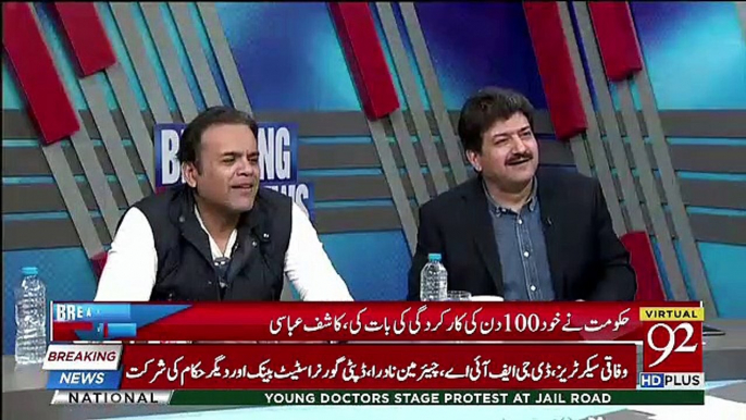 Kashif Abbasi Aur Hamid Mir Muhammad Malick Per Baras Pare