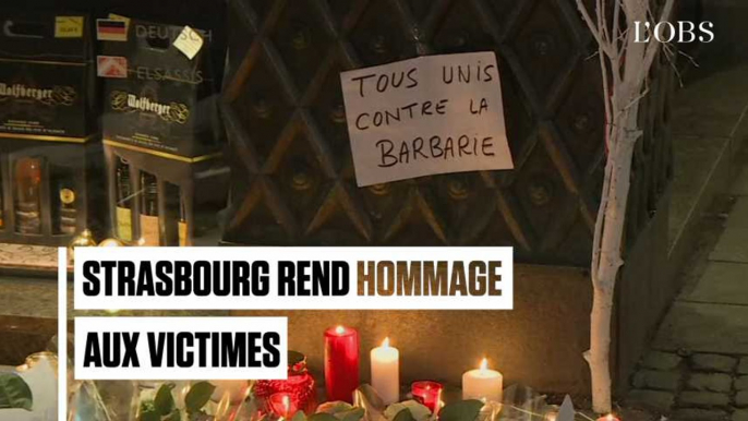 Après la fusillade à Strasbourg, l'hommage aux victimes