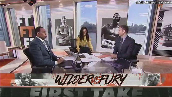 Tyson Fury brilliant for accusing Anthony Joshua of ducking Deontay Wilder - Stephen A