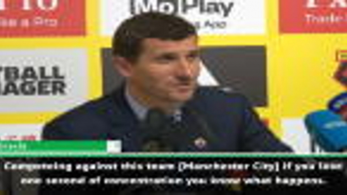 You can't lose concentration - Javi Gracia