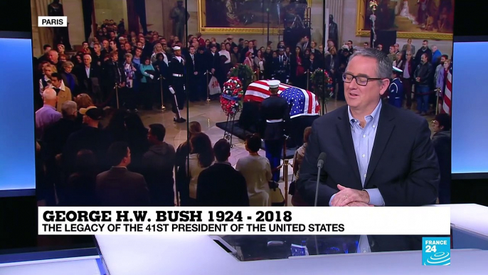 A bipartisan funeral for a George H.W. Bush