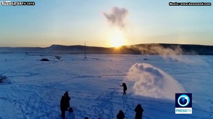 -43 degrés en chine, ça c'est un hiver froid !