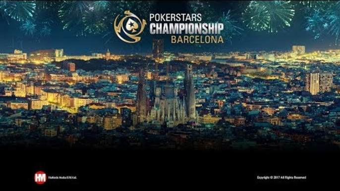 Main Event PokerStars Championship Barcelone, Table finale (cartes visibles)