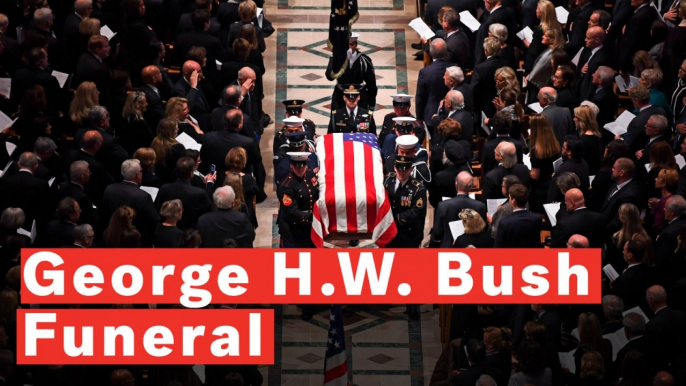 Highlights Of President George H.W. Bush's Funeral