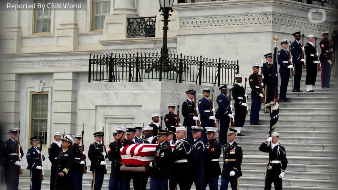 Funeral Held At National Cathedral For George H.W. Bush
