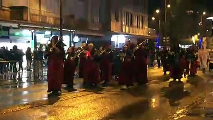 Les fanfares au défilé de Saint-Nicolas à Saint-Dié-des-Vosges.