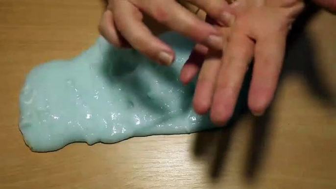 ASMR-Slime #7: Oma Tana spielt mit Fluffy-Slime - no voice