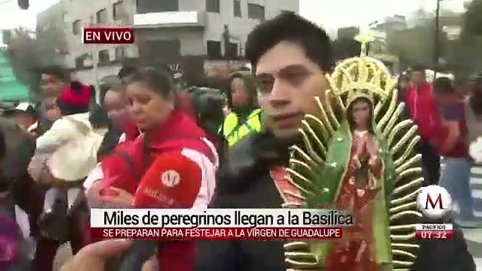 Miles de Peregrinos llegan a la Basílica