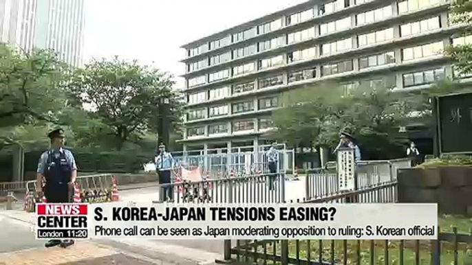 FMs of Seoul and Tokyo discuss S. Korean ruling on Japan's use of forced labor