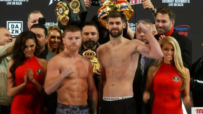 WBA super-moyens - Canelo Alvarez et Rocky Fielding passent avec succès la pesée