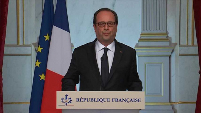 Nice : pour Hollande "le caractère terroriste de l'attaque ne peut être nié"