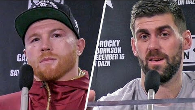 Canelo Álvarez & Rocky Fielding POST FIGHT PRESS CONFERENCE (Both Fighters)