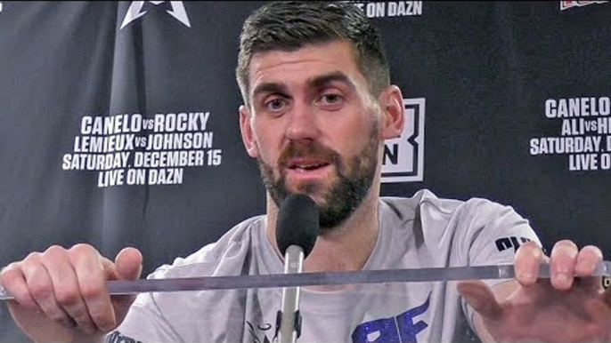 Rocky Fielding POST FIGHT PRESS CONFERENCE vs. Canelo Álvarez