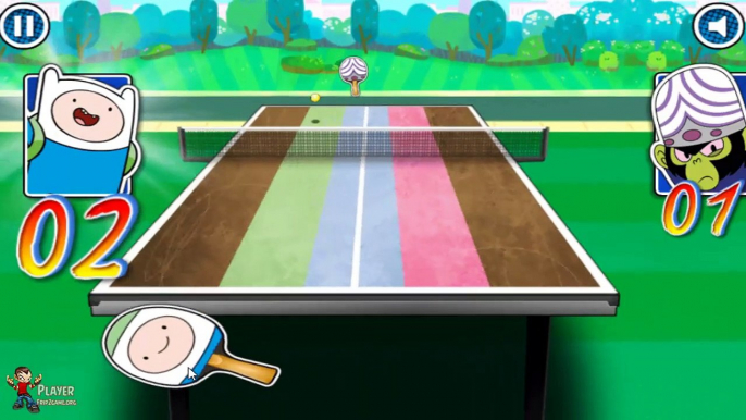FINN VS MOJO JOJO - Gumball: Table Tennis Ultimate Tournament (Cartoon Network Games)