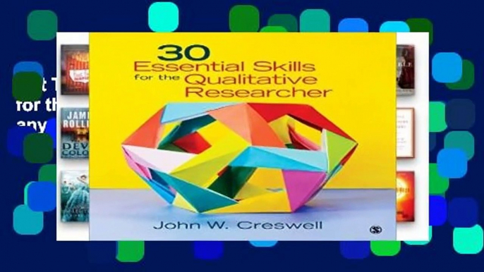 Get Trial 30 Essential Skills for the Qualitative Researcher any format