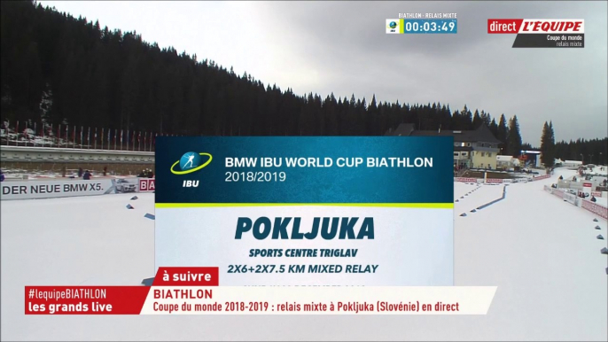 CdM biathlon - relais mixte de Pokljuka, 2 décembre 2018 (partie 1 sur 2)