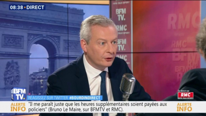 Bruno Le Maire voit en ce moment des partis politiques "perdre leur sang-froid", comme "le parti socialiste"