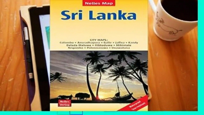 Popular Sri Lanka nel. map Colombo-Anuradhapura - Nelles Verlag