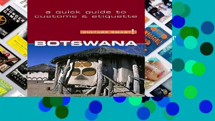 About For Books  Botswana - Culture Smart! The Essential Guide to Customs   Culture Complete