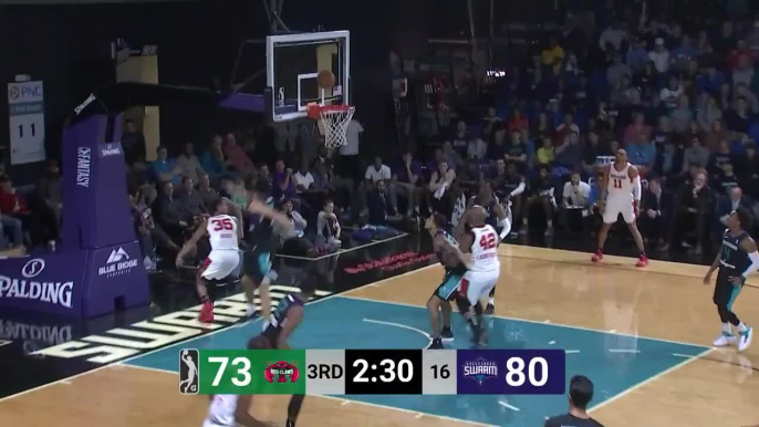 PJ Dozier (22 points) Highlights vs. Greensboro Swarm