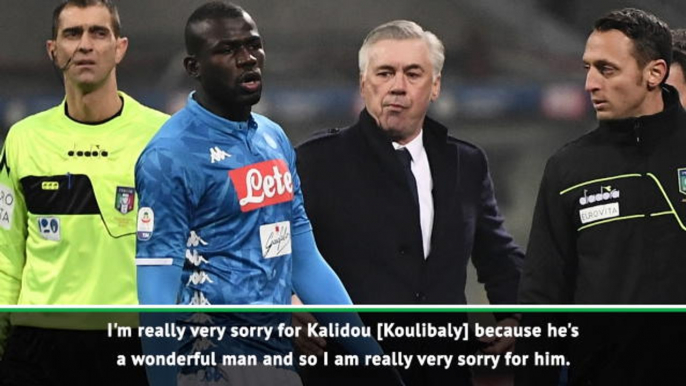 I'm very sorry for 'wonderful' Koulibaly - Sarri